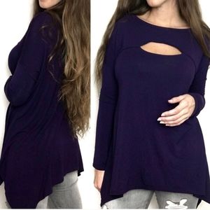 MITTOSHOP Purple Top